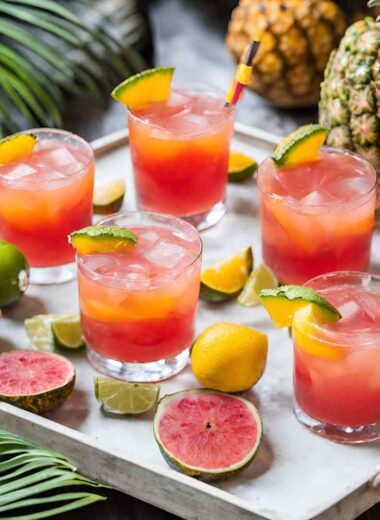 Fruity Caribbean Rum Punch