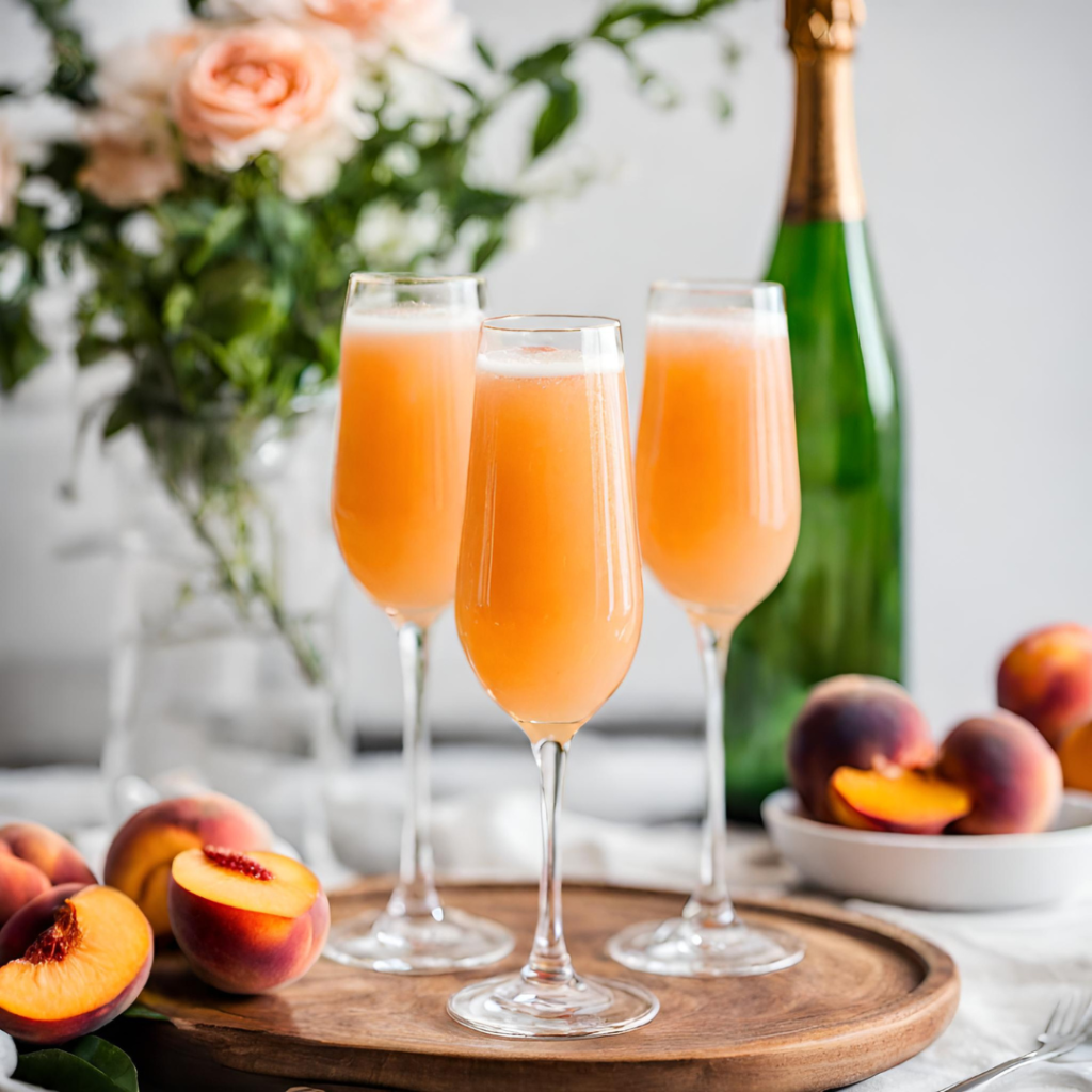 Georgia peach bellini