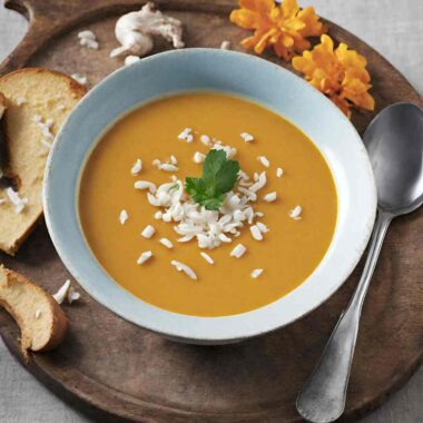 Coconut Ginger Pumpkin Soup