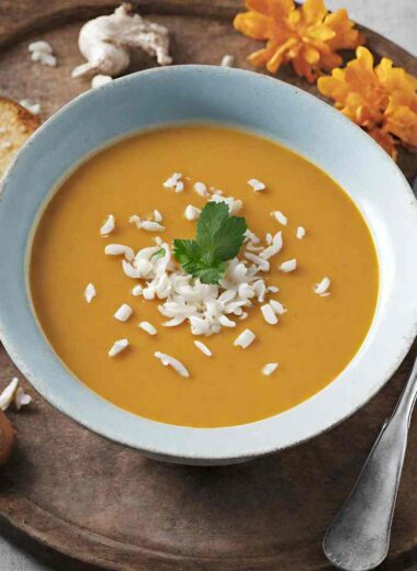 Coconut Ginger Pumpkin Soup