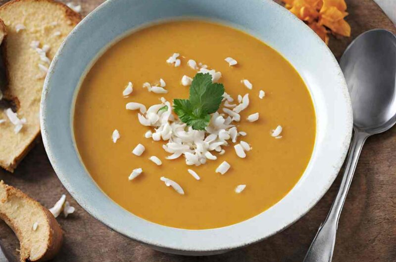 Coconut Ginger Pumpkin Soup