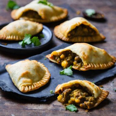 Curried Goat Empanadas