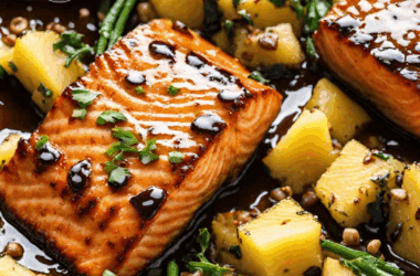 Pineapple Teriyaki Salmon