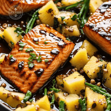 Pineapple Teriyaki Salmon