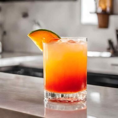 Tequila Sunrise Cocktail