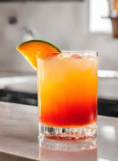 Tequila Sunrise Cocktail