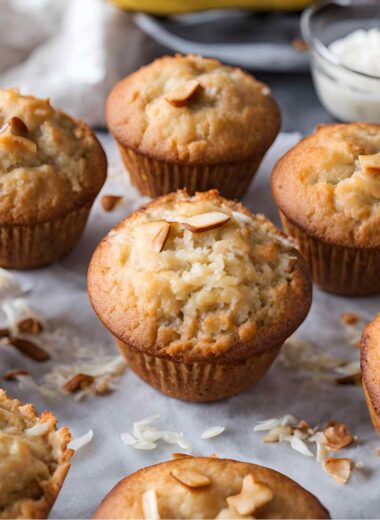 Coconut Banana Muffins