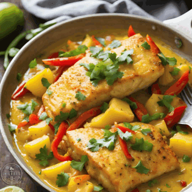 Easy Coconut Curry Fish with Pineapple Recipe