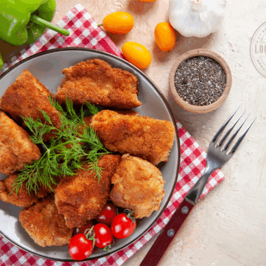 Egg Free Crispy Breaded Chicken