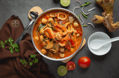 yummy seafood boil soup recipe