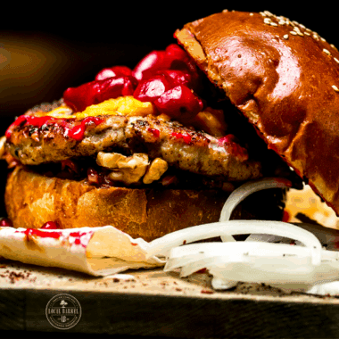 Jamaican Jerk Burger