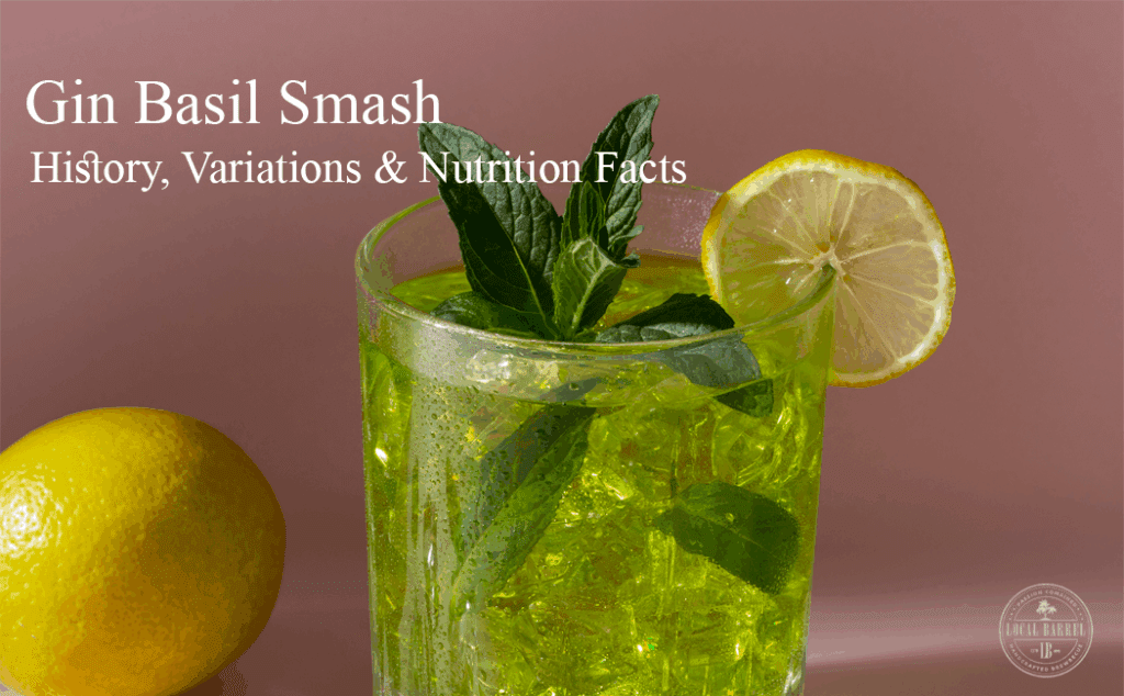 gin basil smash cocktail recipe