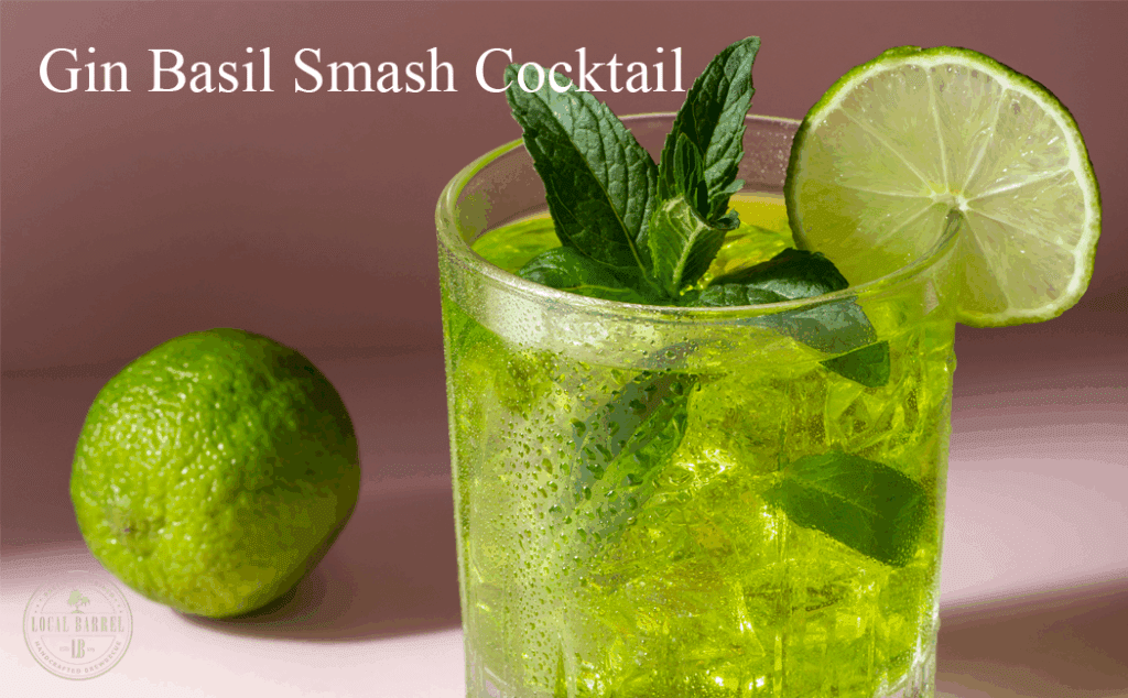 gin basil smash cocktail recipe