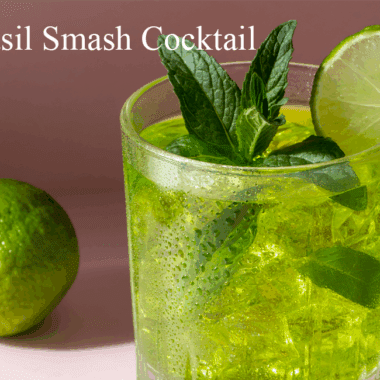 gin basil smash cocktail recipe