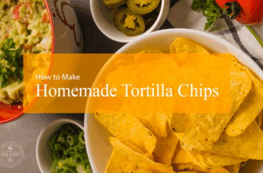 Homemade Tortilla Chips Mexican Chips