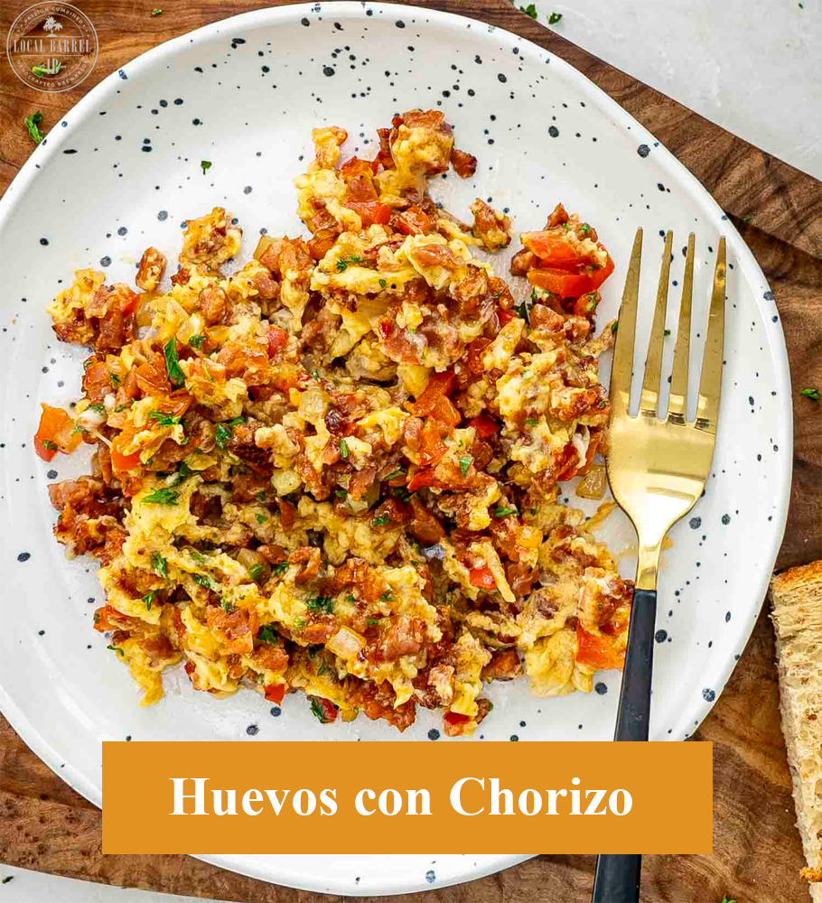 Simple Huevos con Chorizo Recipe