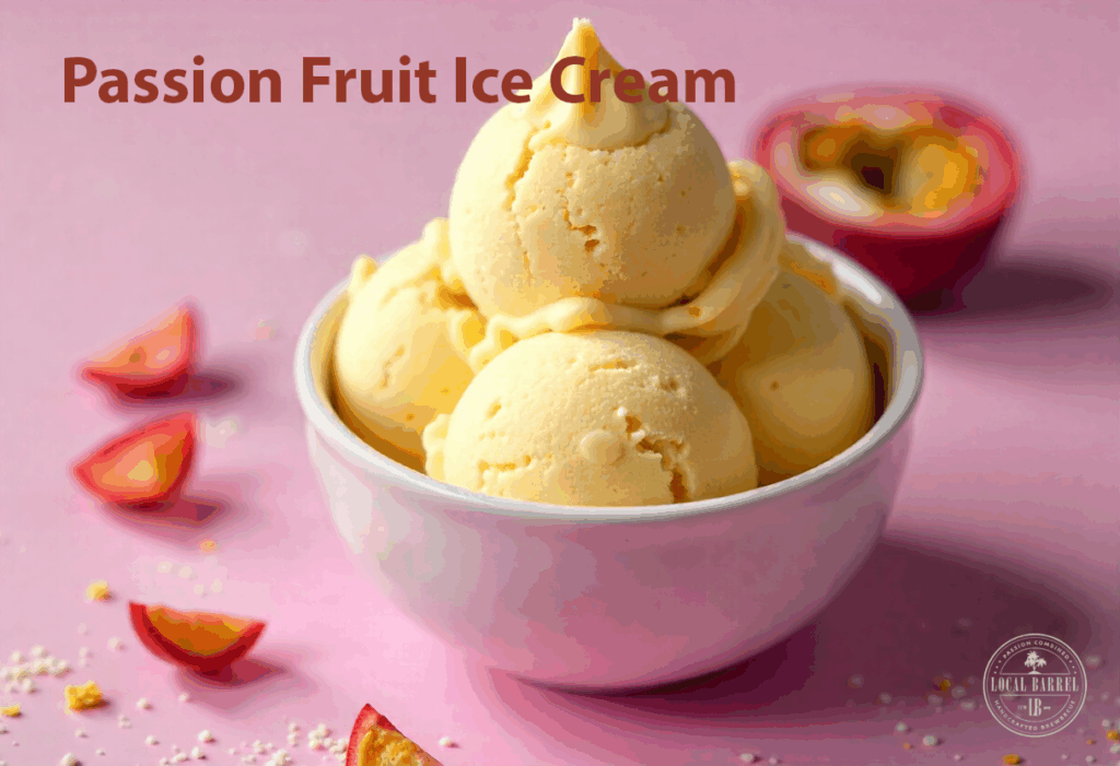 Passion Fruit Ice Cream Recipe