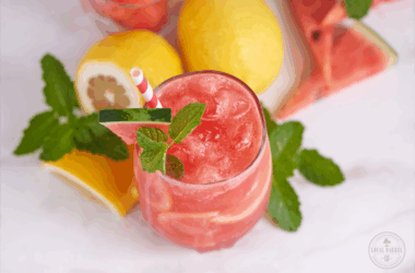 Watermelon Mint Mojito Cocktail