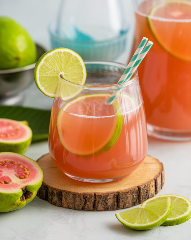 Guava Rum Punch cocktails