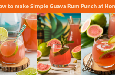 How to make Simple Guava Rum Punch at home