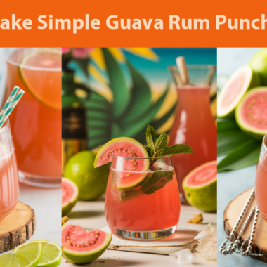 How to make Simple Guava Rum Punch at home