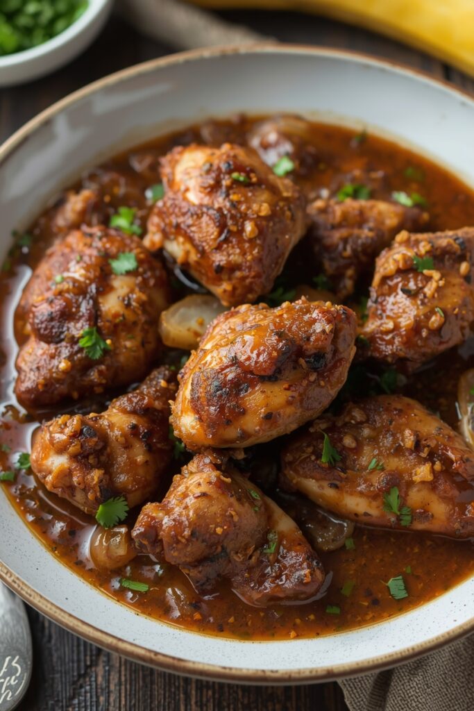 Jamaican Brown Stew Chicken Recipe
