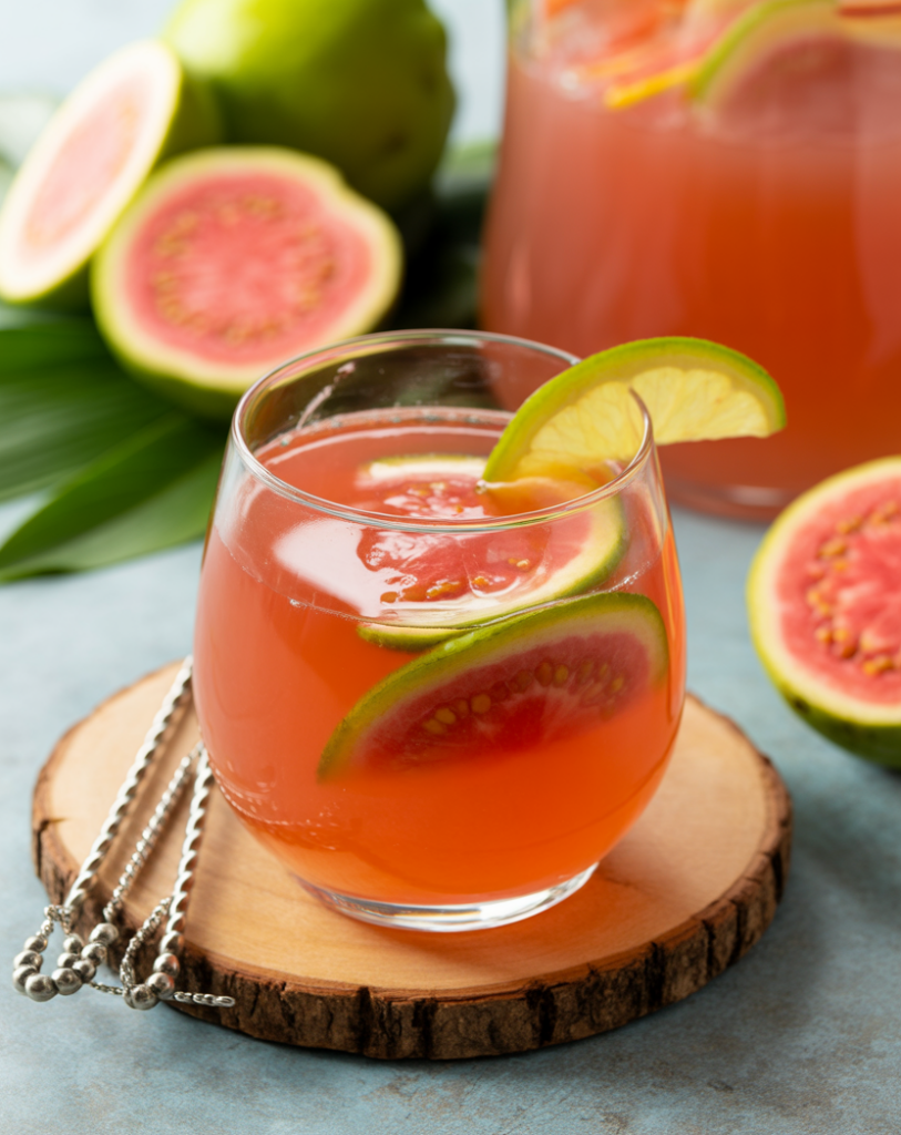 guava rum cocktail