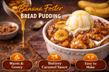 Banana Foster Bread Pudding Recipe