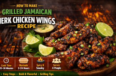 How to make Grilled Jamaican Jerk Chicken Wings Recipe