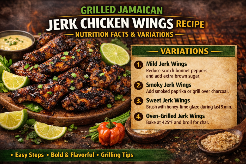 Jamaican Jerk Chicken Wings Recipe