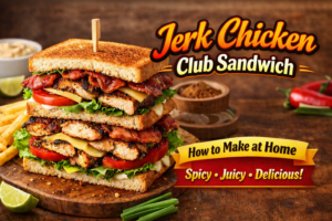 Jerk Chicken Club Sandwich Recipe