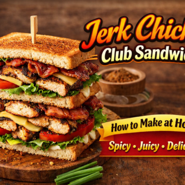 Jerk Chicken Club Sandwich Recipe