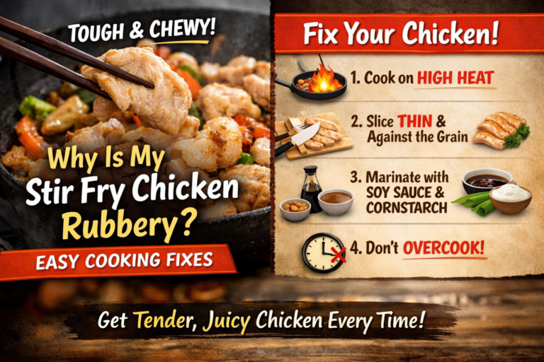 Why Is My Stir Fry Chicken Rubbery