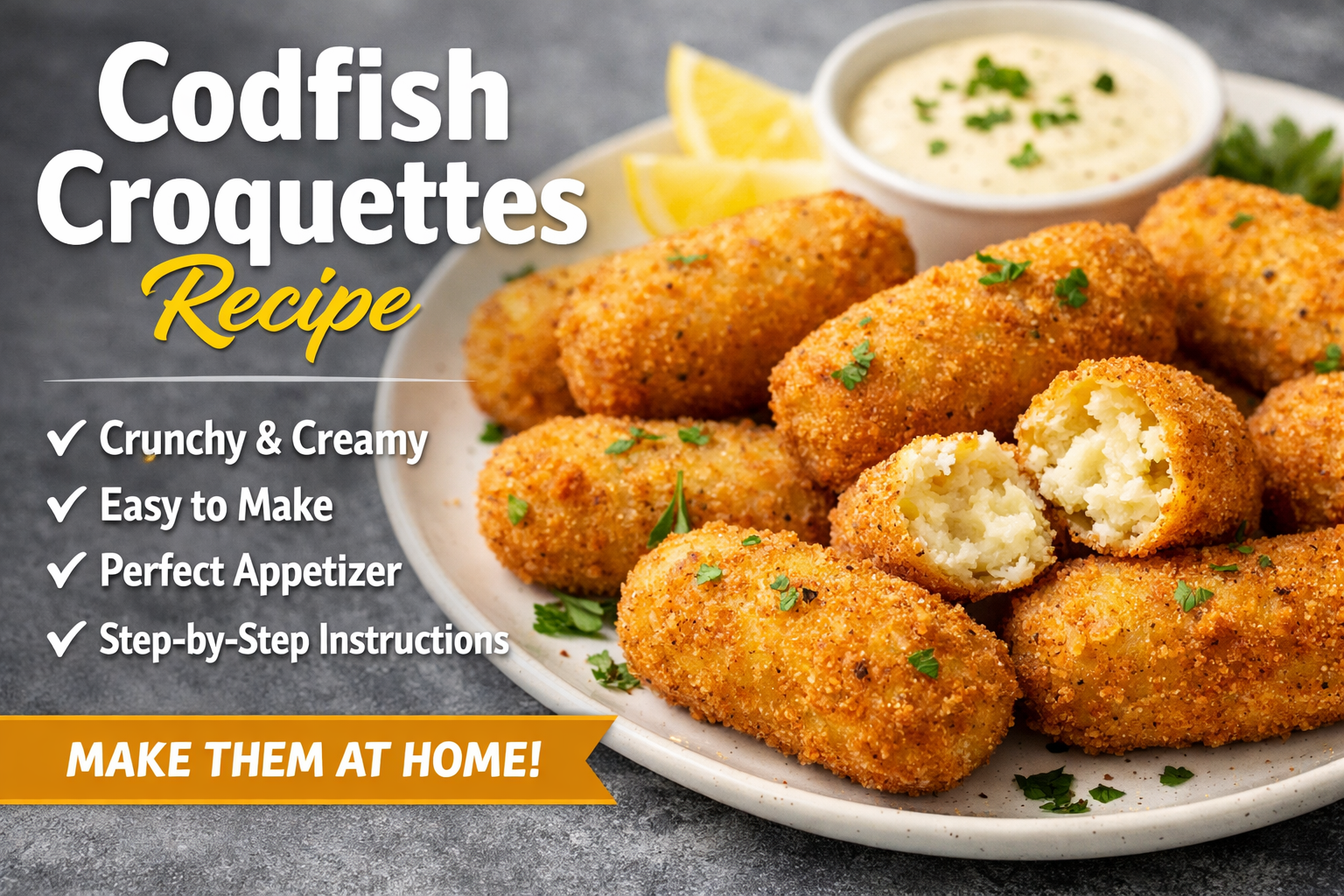 Codfish Croquettes Recipe