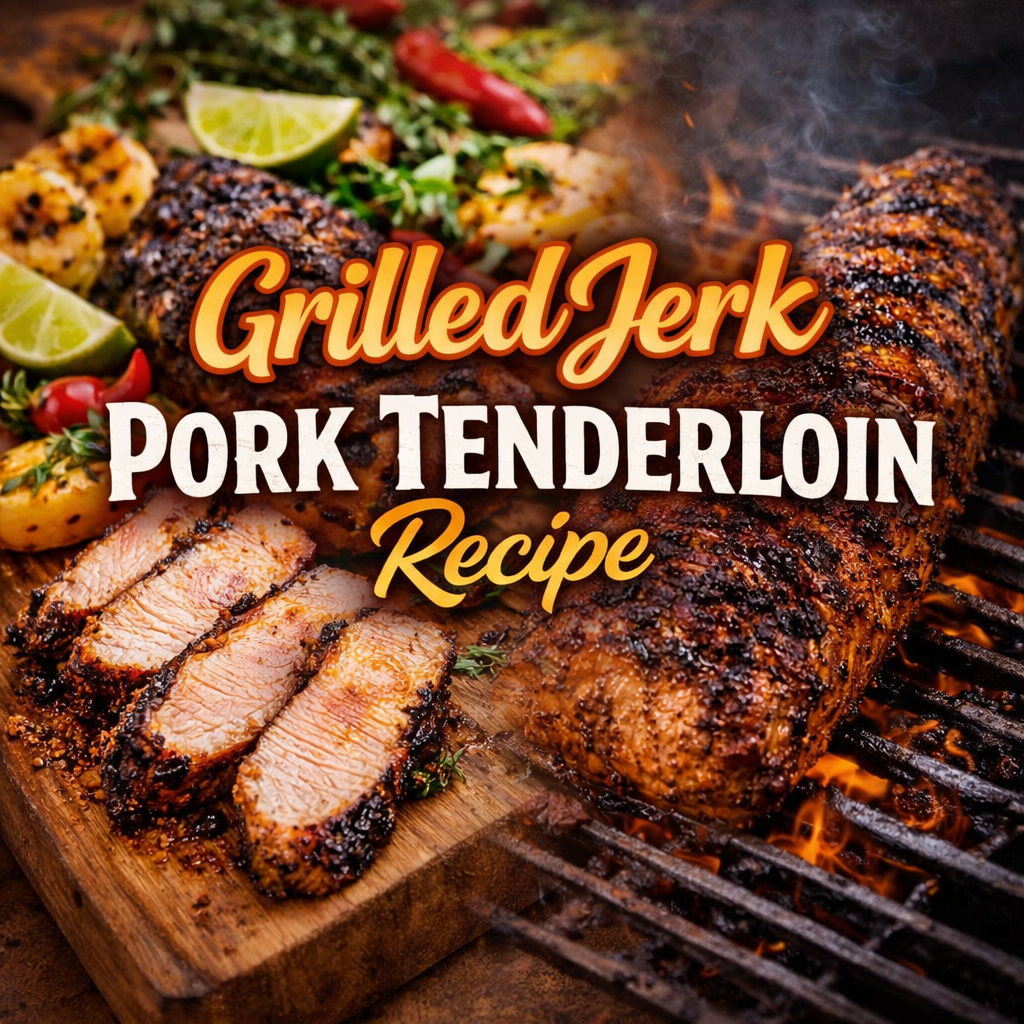 Grilled Jerk Pork Tenderloin Recipe