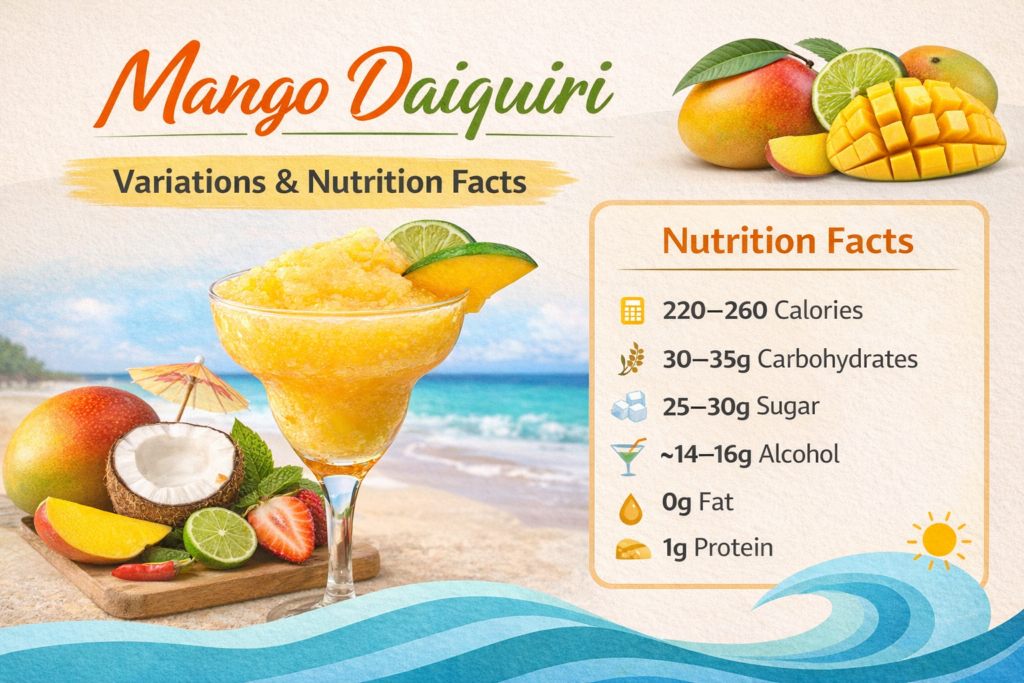 Mango Daiquiri Cocktail Recipe