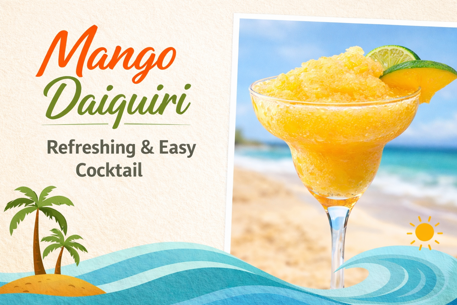 Mango Daiquiri Cocktail Recipe