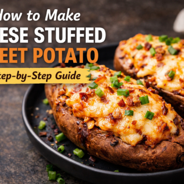 How to make Cheese stuffed sweet potato Recipe