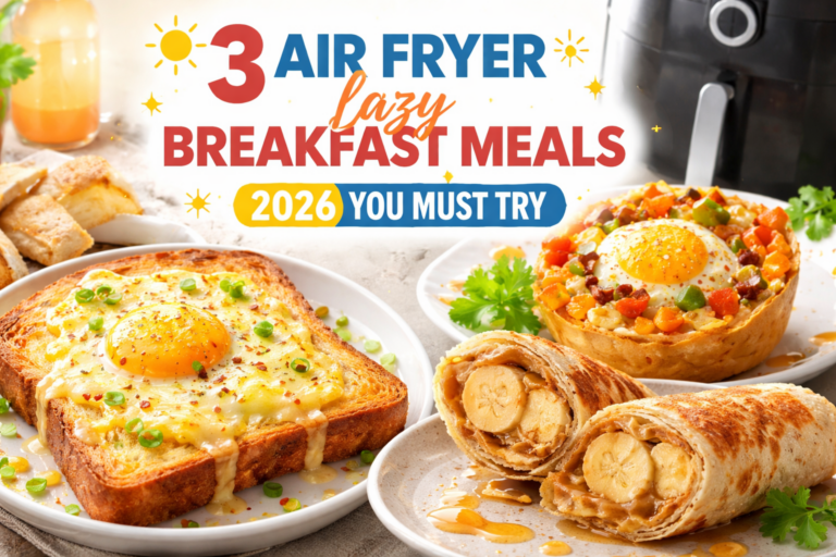 Air Fryer Lazy Breakfast Meals