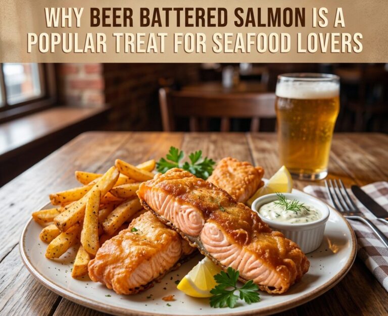 Why Beer Battered Salmon Is a Popular Treat for Seafood Lovers