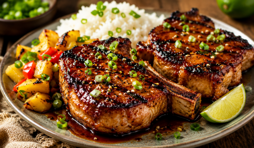 Teriyaki Pork Chops Recipe