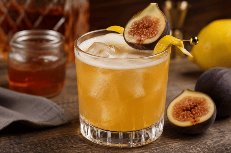 Fig Whiskey Sour Recipe