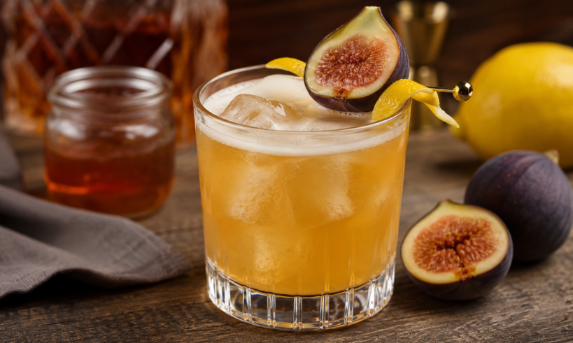 Fig Whiskey Sour Recipe