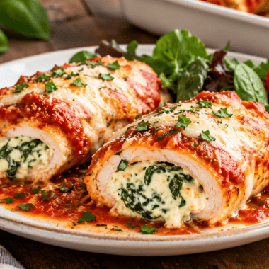 Easy Baked Italian Chicken Rollatini Recipe