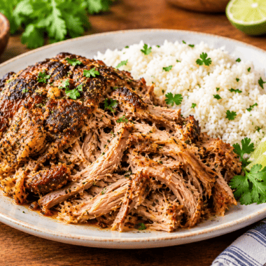 Slow Cooker Pernil Pork Recipe