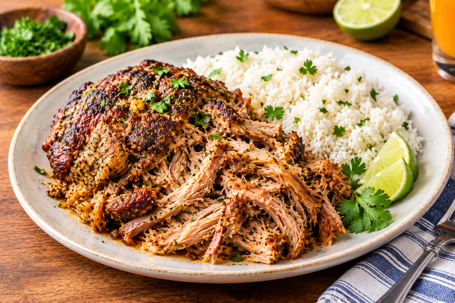 Slow Cooker Pernil Pork Recipe