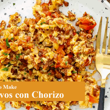 Simple Huevos con Chorizo Recipe